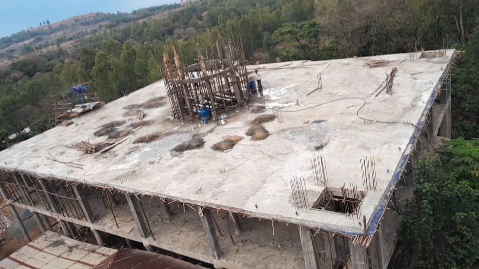 mosque after construction